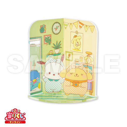 19等 アクリルスタンド ポチャッコ&ポムポムプリン